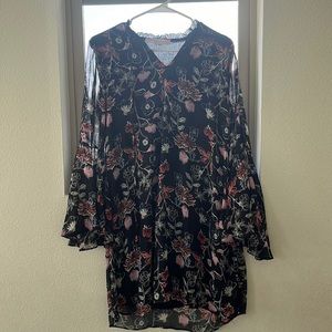 Beautiful dress.. perfect for fall with some cute booties